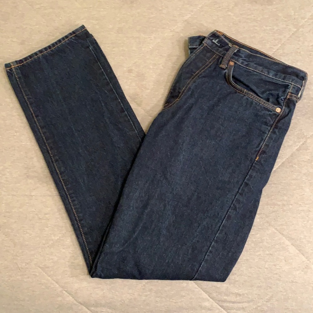 &Denim Straight Jeans